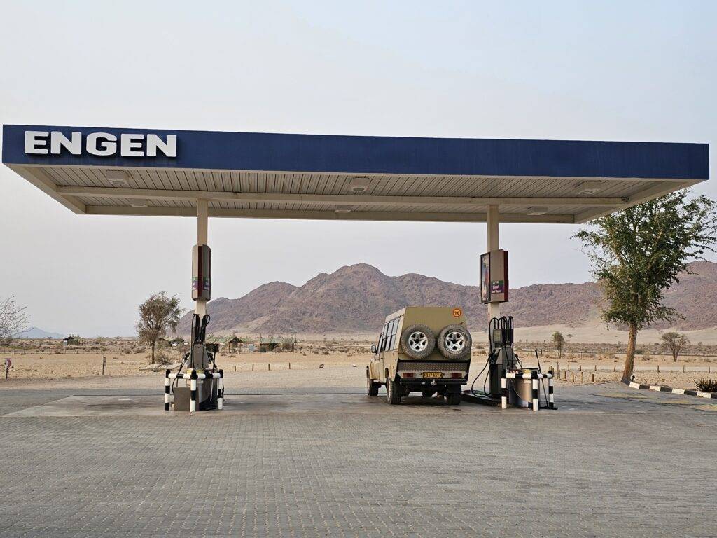 Gasolinera Namibia