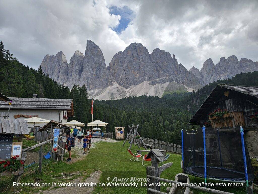 Refugio Odle - Dolomitas Italia